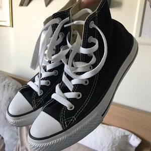 Black High Top Converse